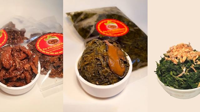 กาน่าฉ่าย ซาเจ ตลาดท่าดินแดง (Gana Chai Jay, Tha Din Daeng Market)